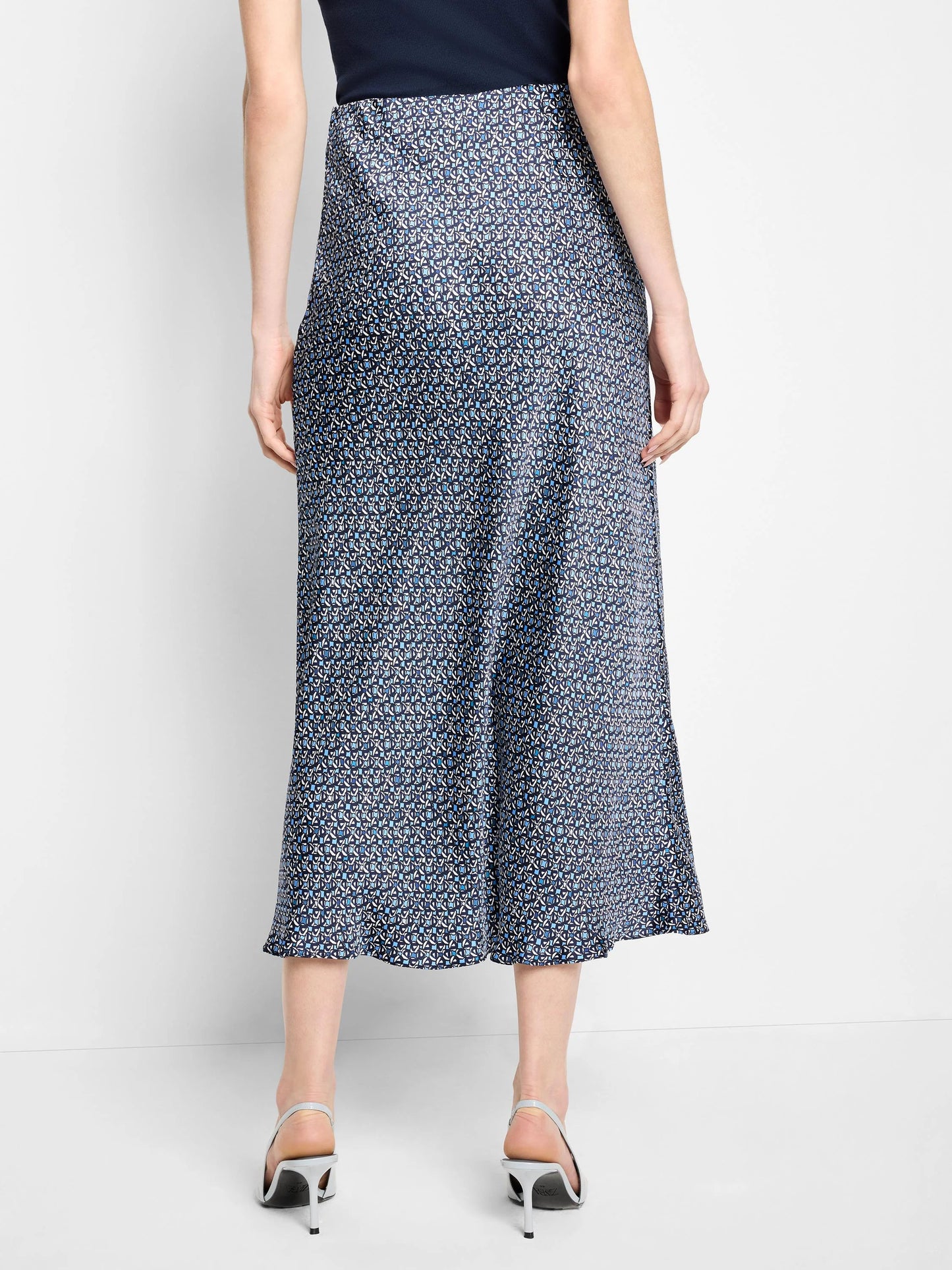 Monogram Slip Skirt