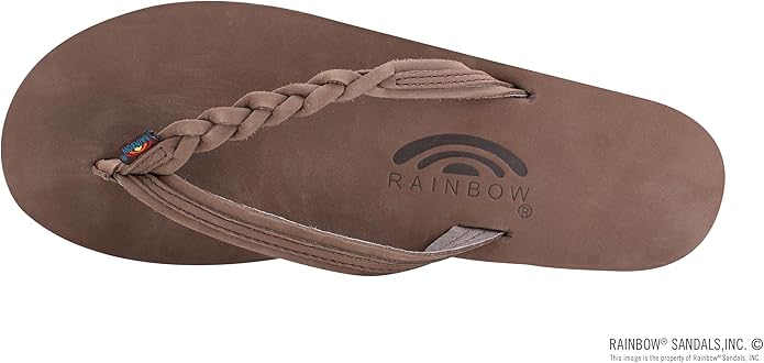 Women's Rainbow Flirty Braidy Flip Flop