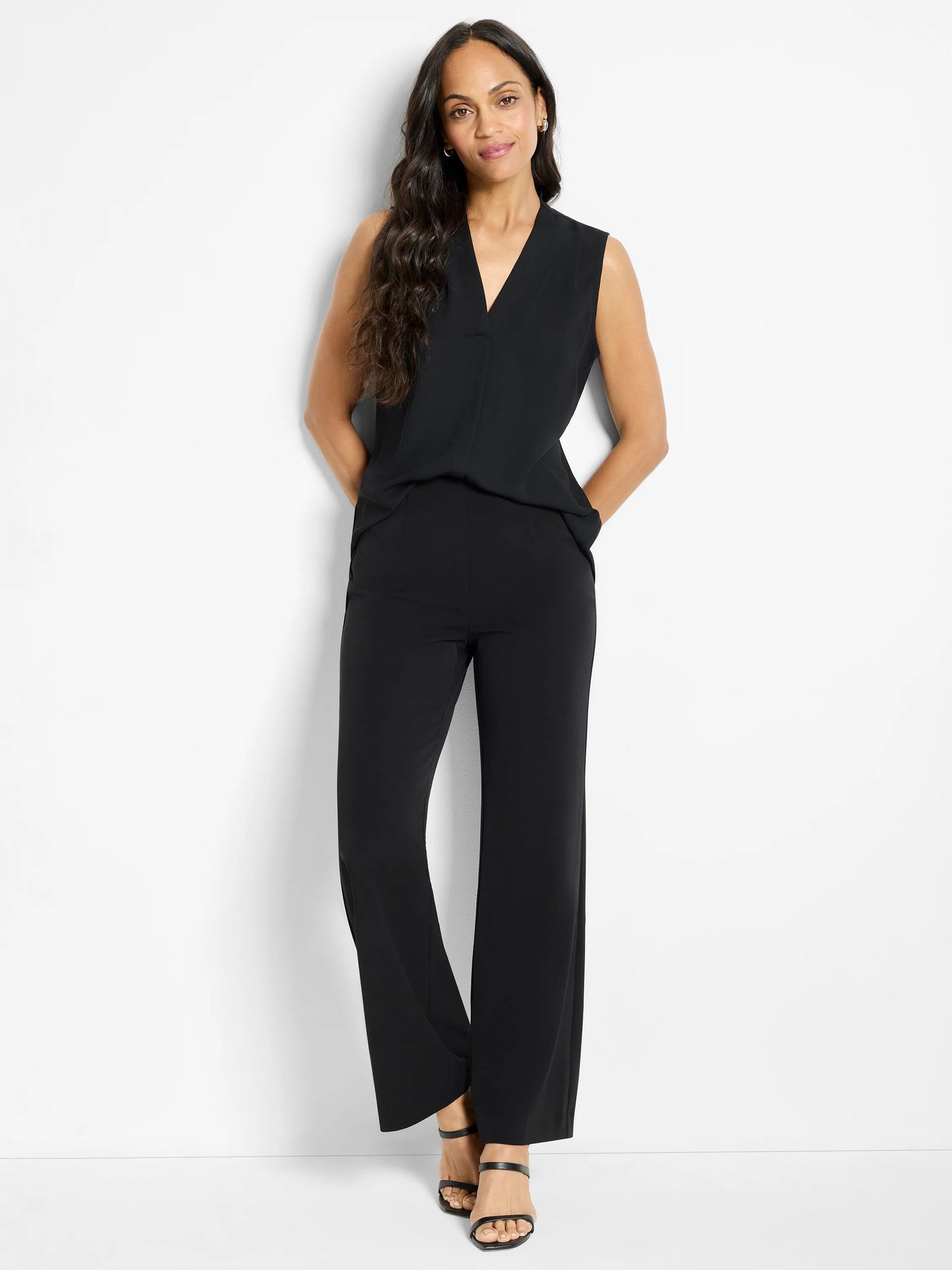 Avenue Wide Leg Trouser