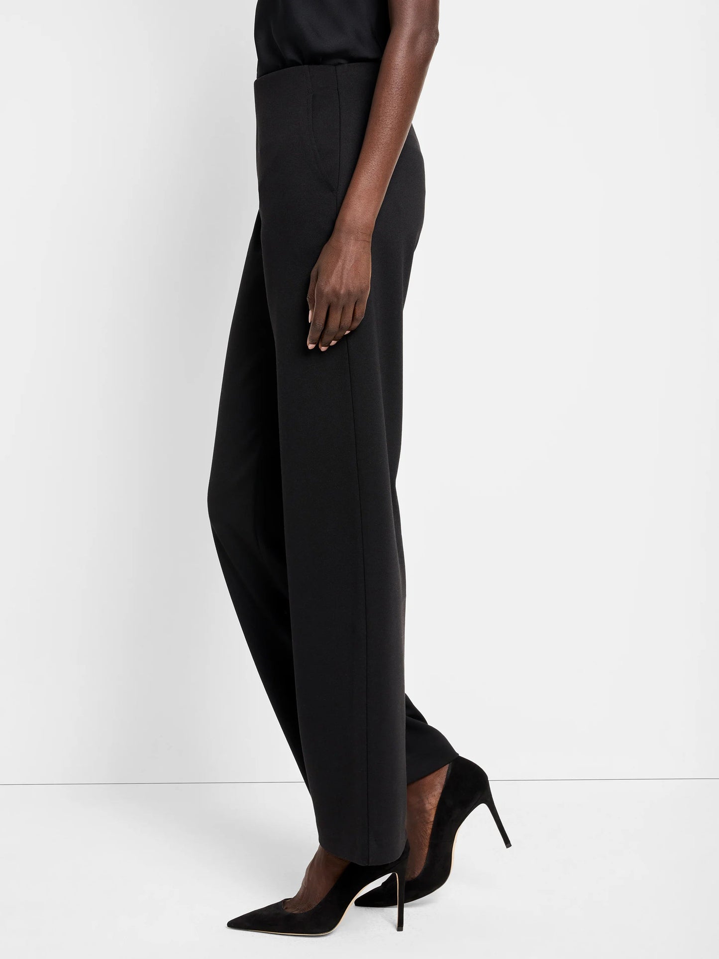 Lenox Wide Leg Drapey Knit Pant