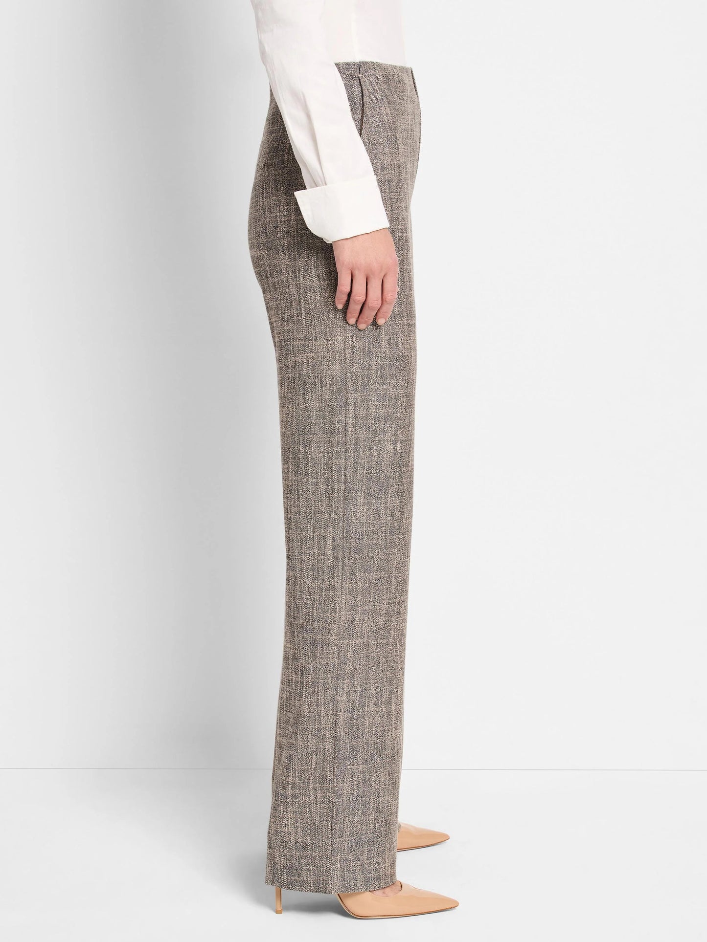Lenox Wide Leg Tweed Pant