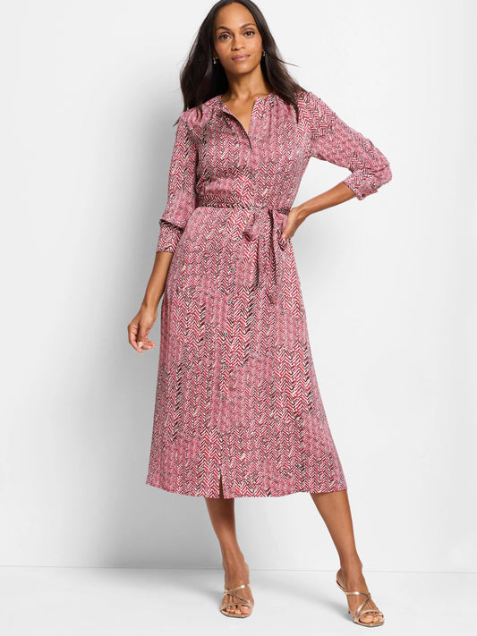 Herringbone Stamp Loren Dress