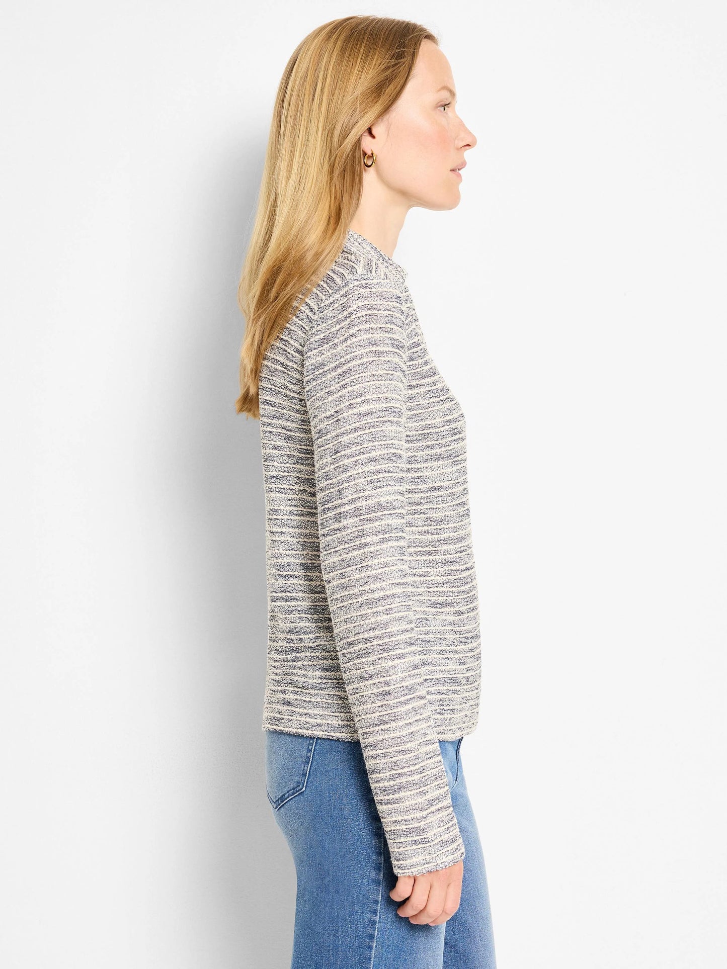 Rope Shimmer Polo Top