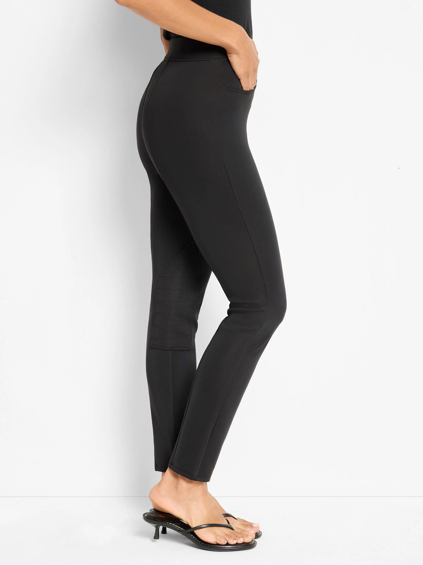 Interlock Scuba Riding Ankle Pant