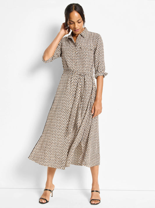 Abstract Dot Juni Dress