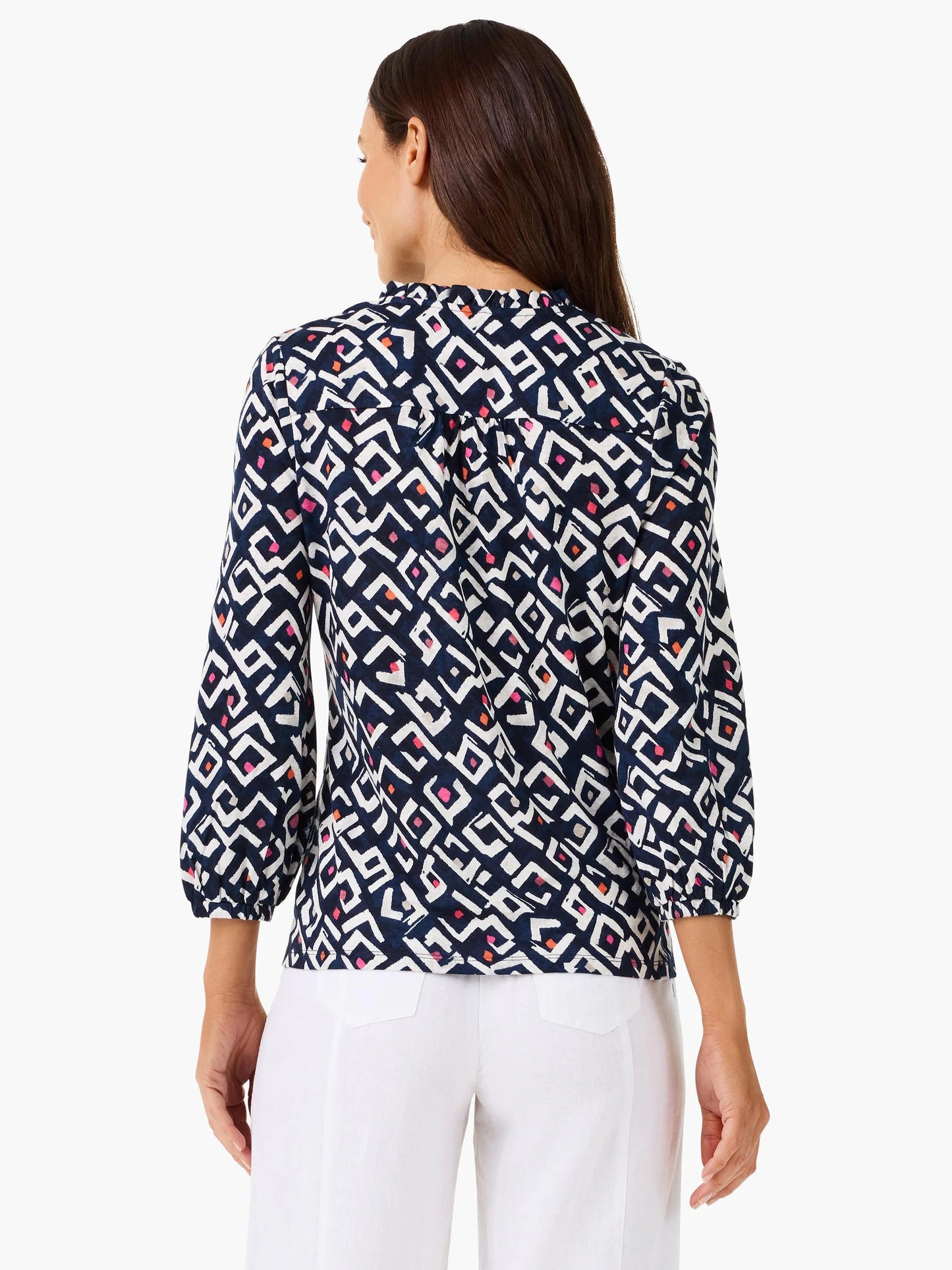 Indigo Angles Top
