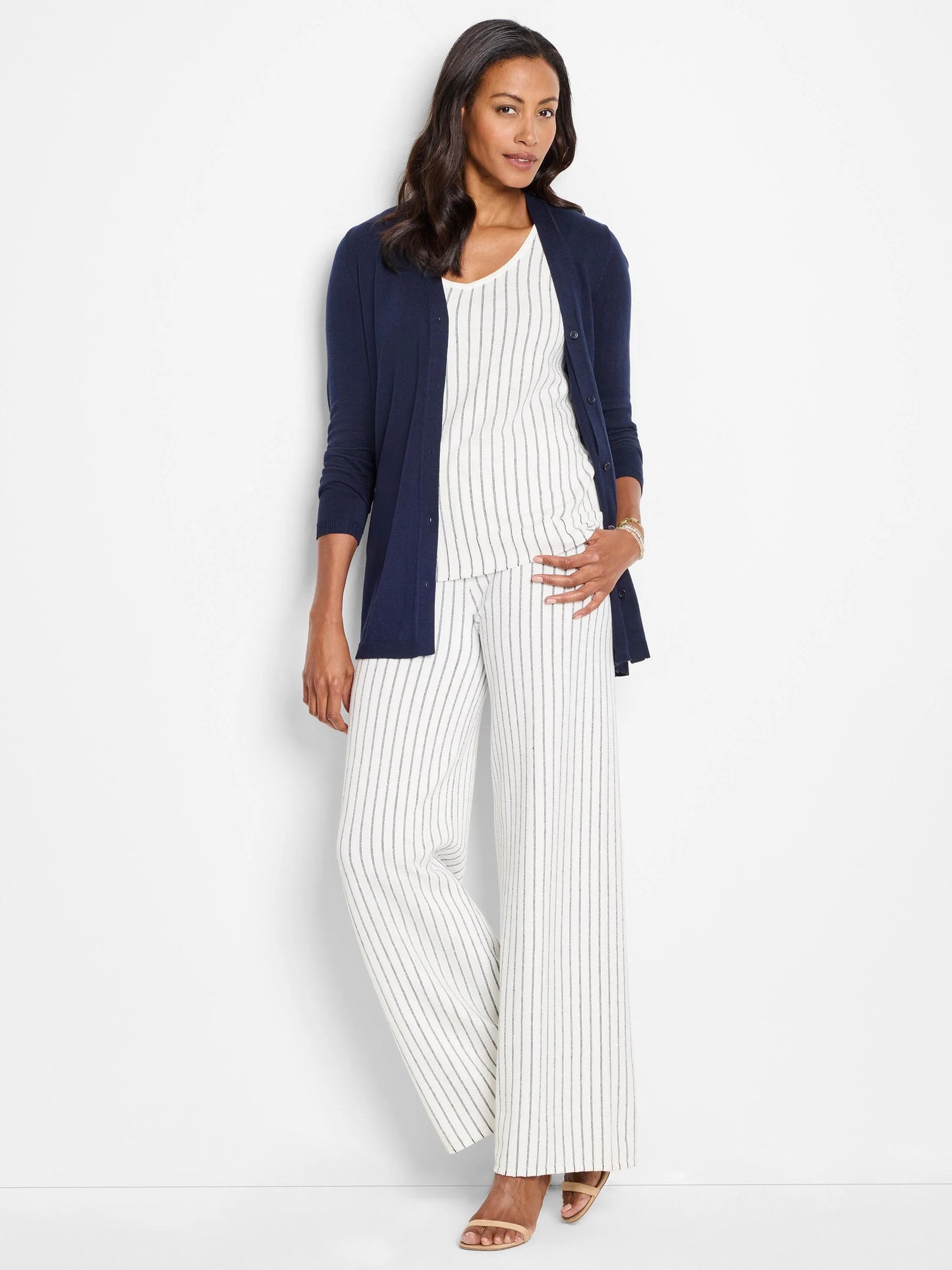 Destination Stripe Wide-Leg Pant