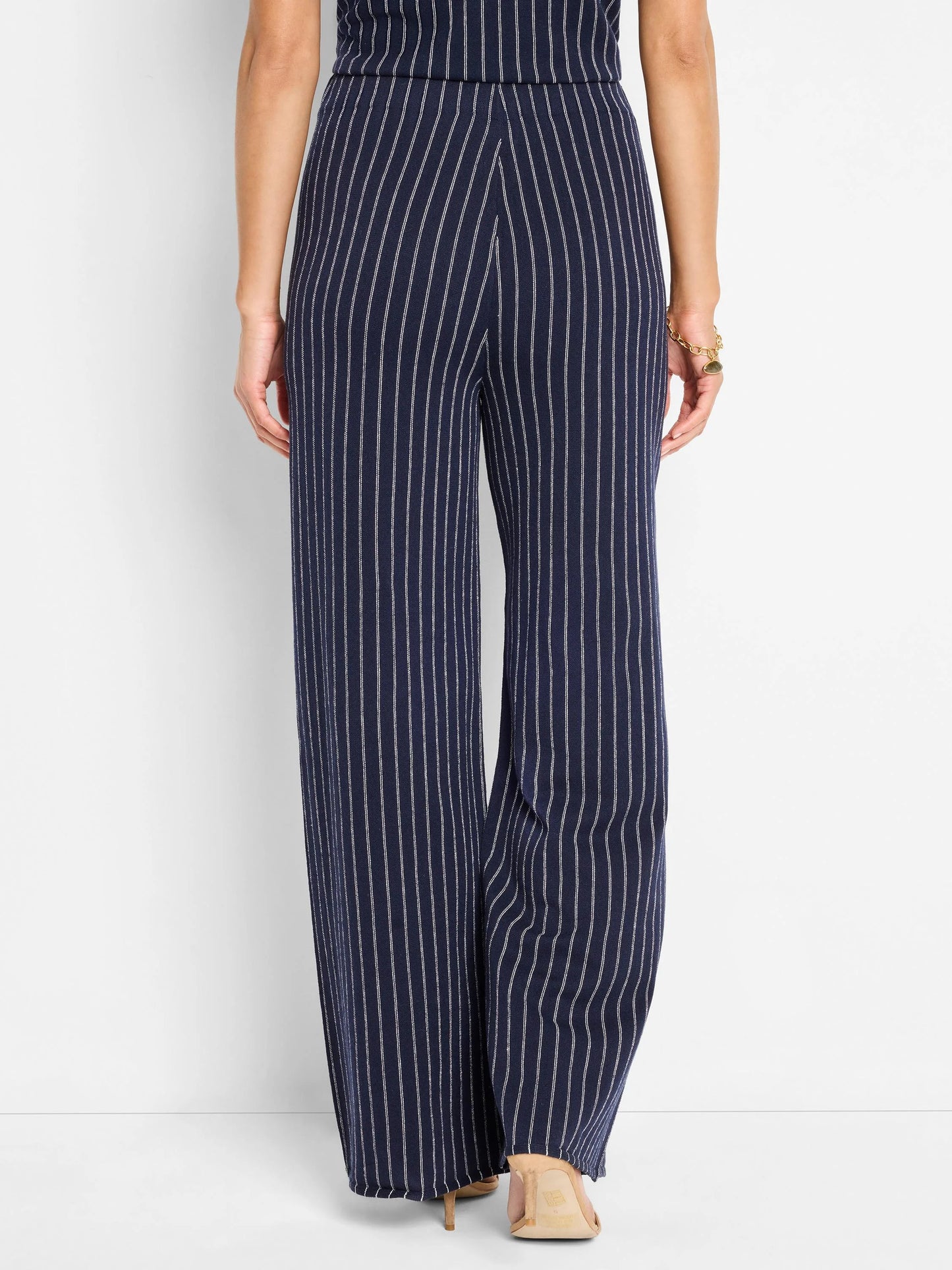 Destination Stripe Wide-Leg Pant