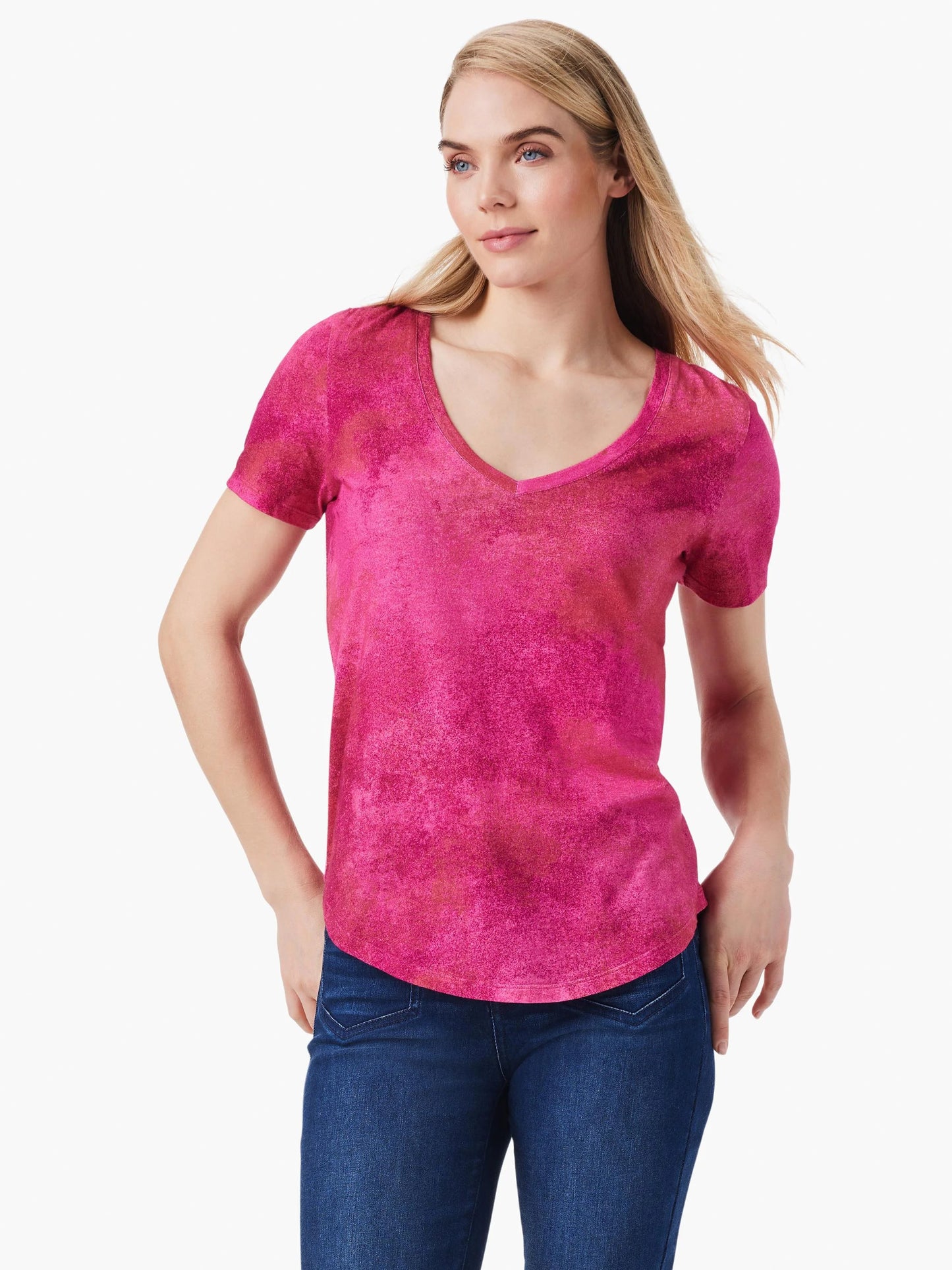 NZT Vintage Short Sleeve V-Neck Tee