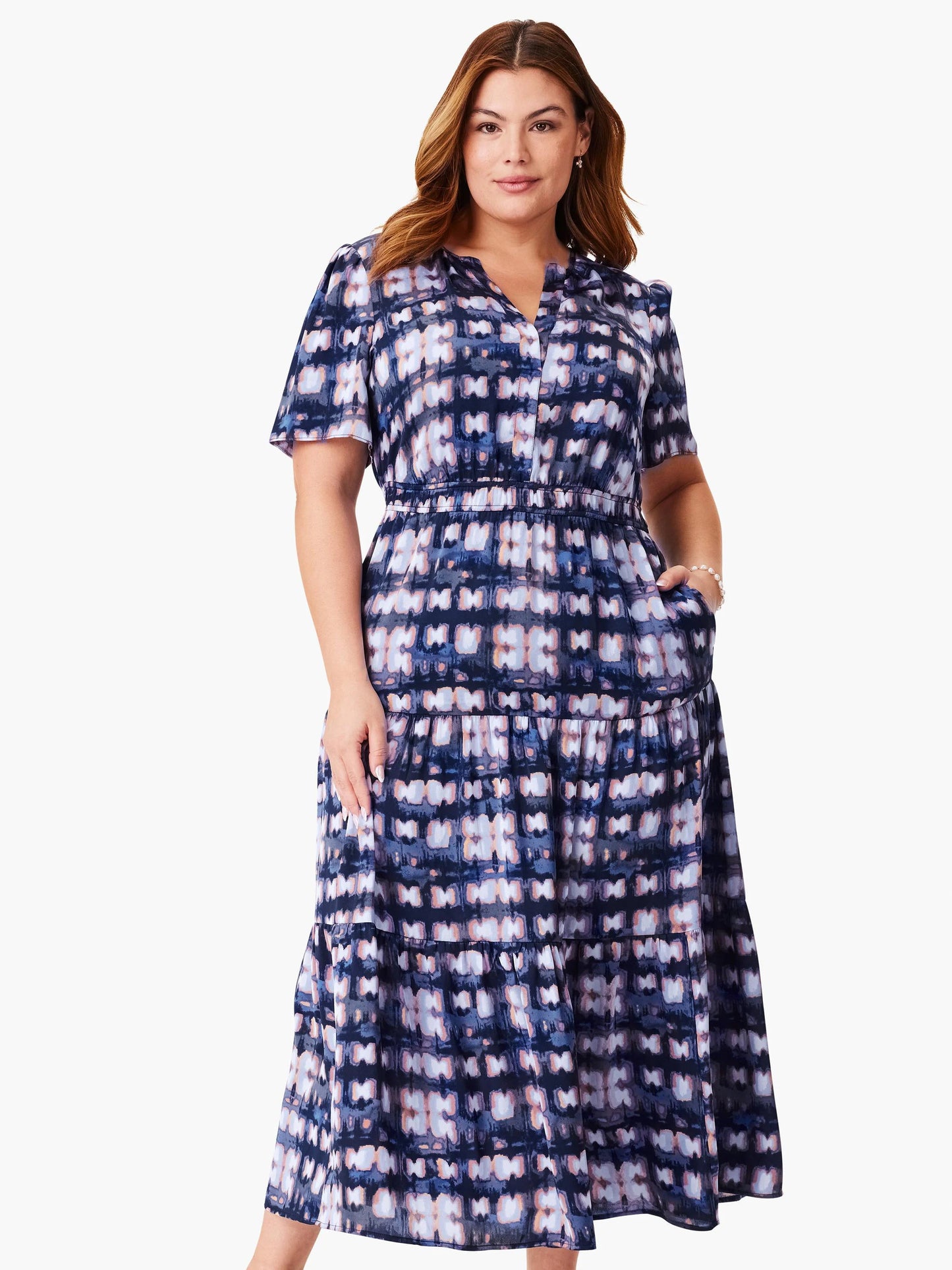 Shibori Glow Daydream Dress