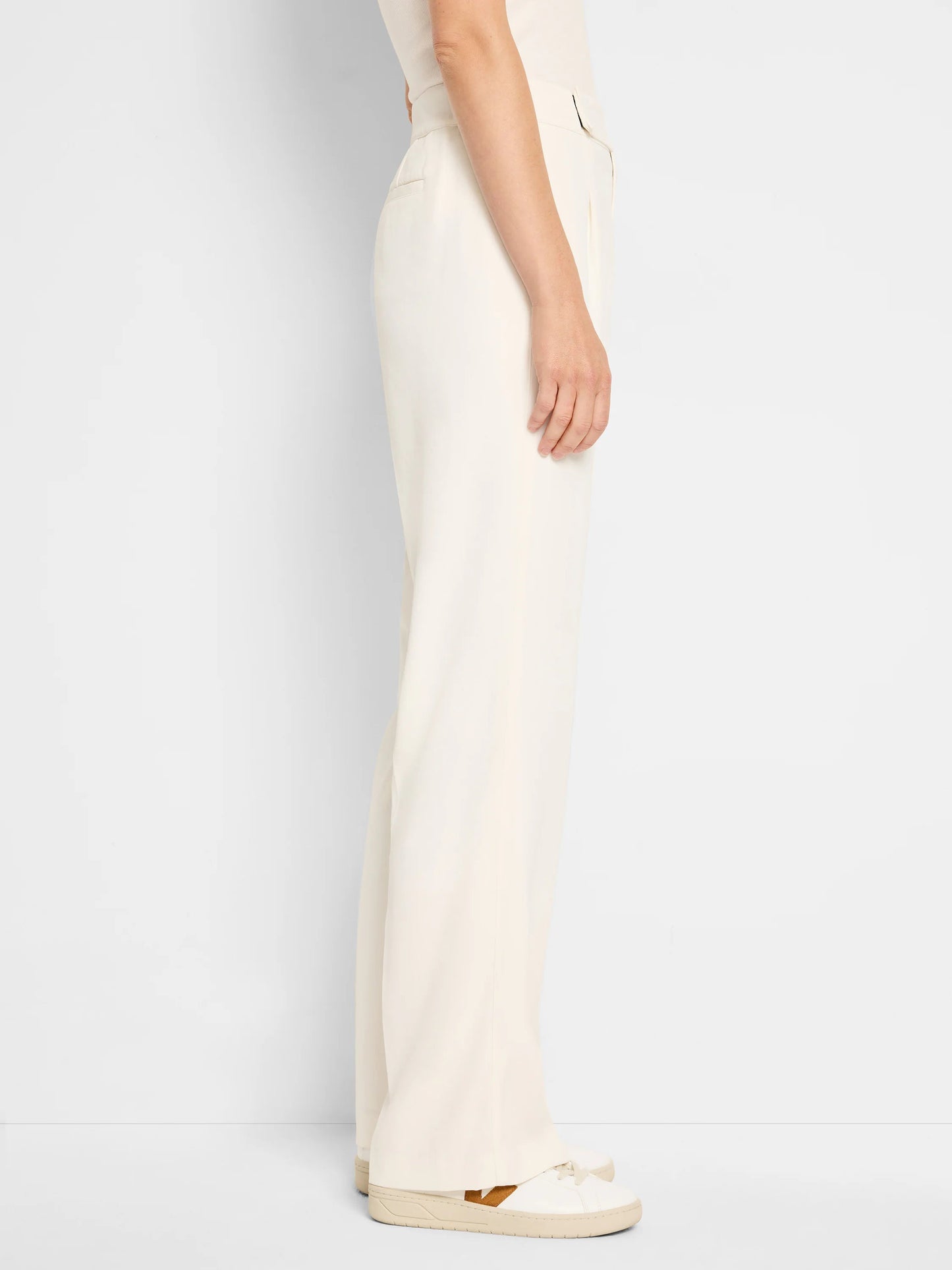 Eliot Wide Leg Cavalry Twill Trouser